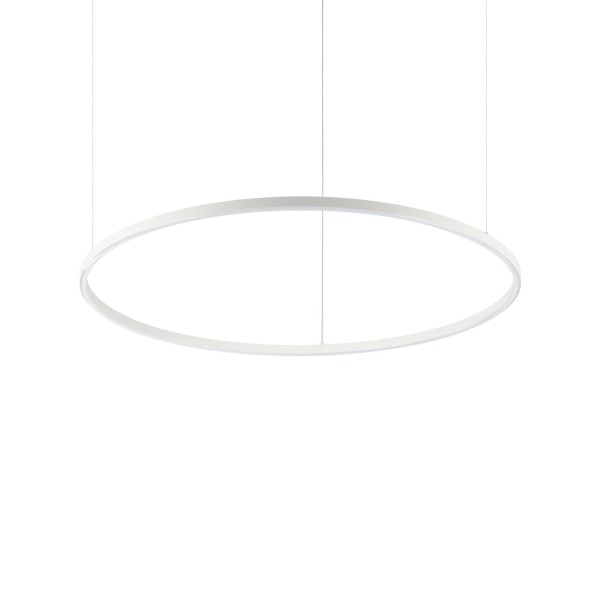 Oracle Slim Round Ø 90 cm Lampada a Sospensione Ideal Lux in alluminio / Vellini