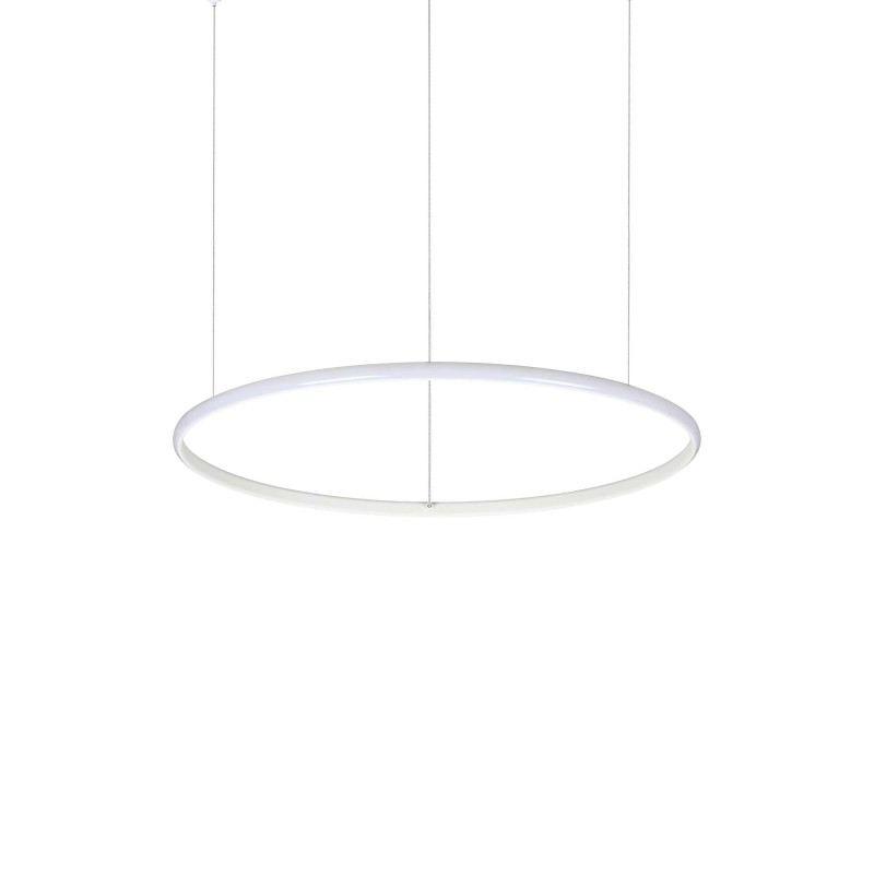 Hulahoop Ideal Lux Suspension Lamp in metal / Vellini
