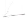 V-Line Ideal Lux Suspension Lamp in aluminum / Vellini
