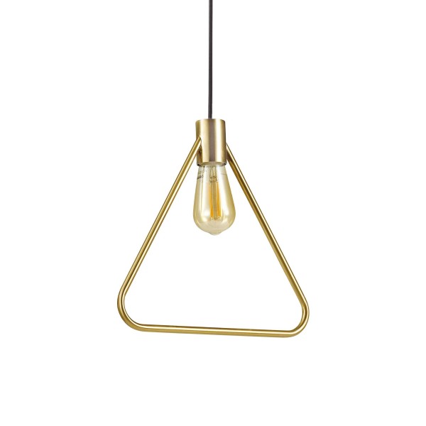 ABC Triangle Ideal Lux Suspension Lamp in metal / Vellini