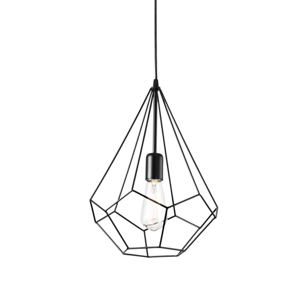 Lampe à suspension Ampolla 3 Ideal Lux en métal / Vellini