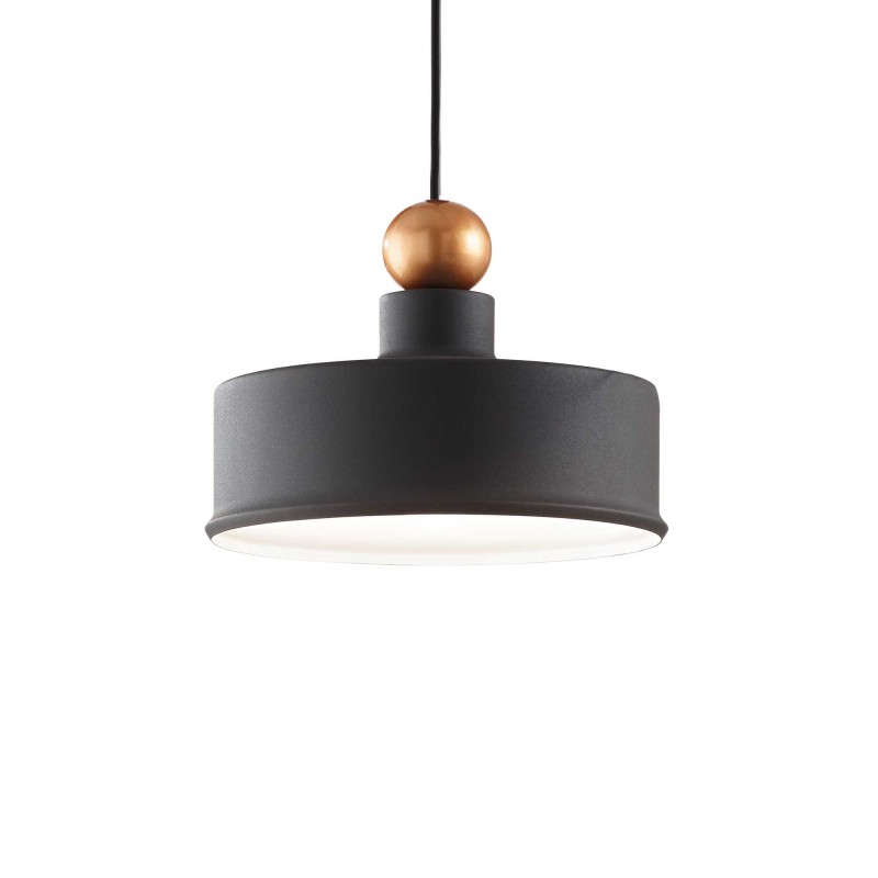 Triade 2 Ideal Lux Suspension Lamp in metal / Vellini
