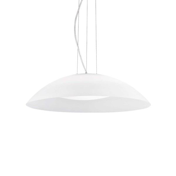Lena Ø 64 cm Lampe à Suspension Ideal Lux en verre / Vellini