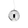 Nemo Ø 20 cm Ideal Lux Suspension Lamp in glass / Vellini