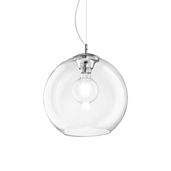 Nemo Ø 40 cm Ideal Lux Suspension Lamp in glass / Vellini