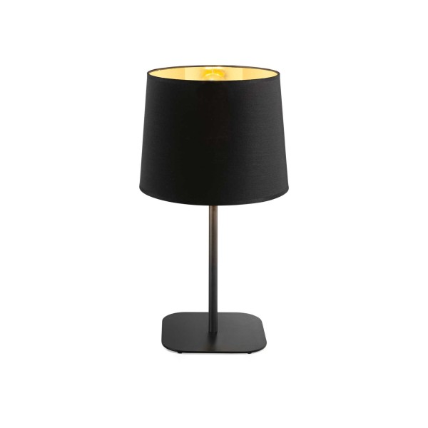 Lampe de table Nordik Ideal Lux avec abat-jour en feuille de PVC recouverte de tissu / Vellini