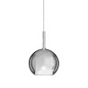 Glo Mini Penta Suspension Lamp in metal and glass - Rosette excluded / Vellini