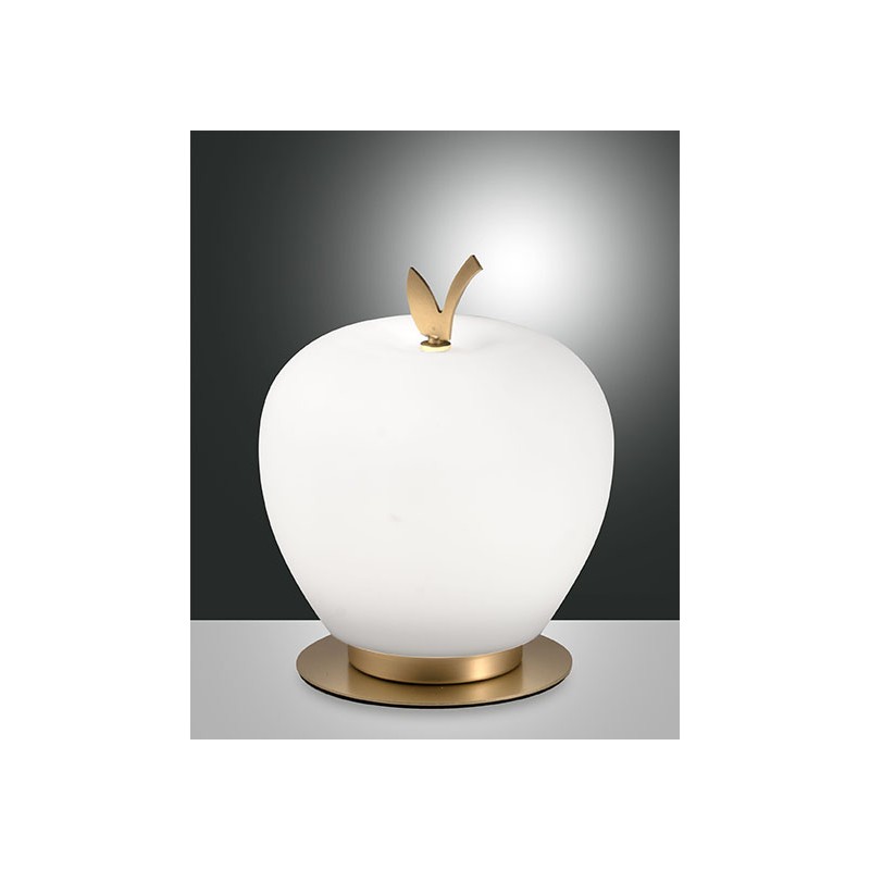 Wendy Fabas Luce Table Lamp in metal and blown glass