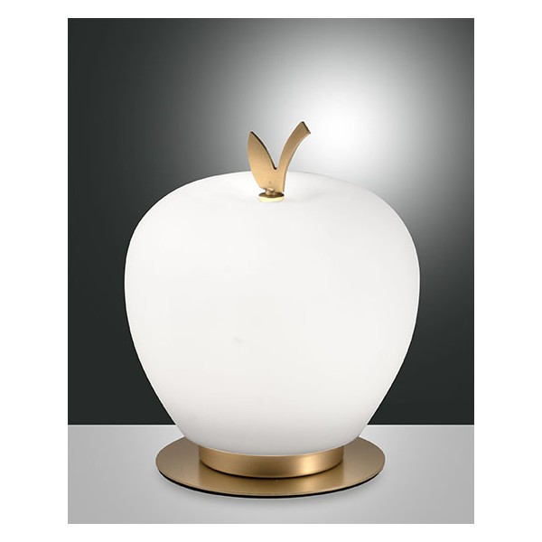 Wendy Fabas Luce Table Lamp in metal and blown glass