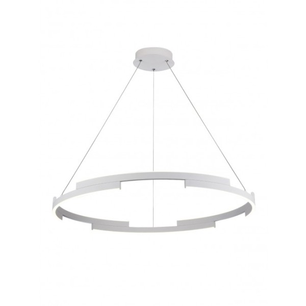 Castle Ø 80 cm Lampada a Sospensione Redo Group struttura in alluminio e metallo