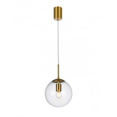 Global Ø 20 cm Lampada a Sospensione Redo Group struttura in metallo e diffusore in vetro soffiato