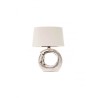 Lua Small H 31 cm Redo Group Table Lamp, ceramic structure and fabric lampshade
