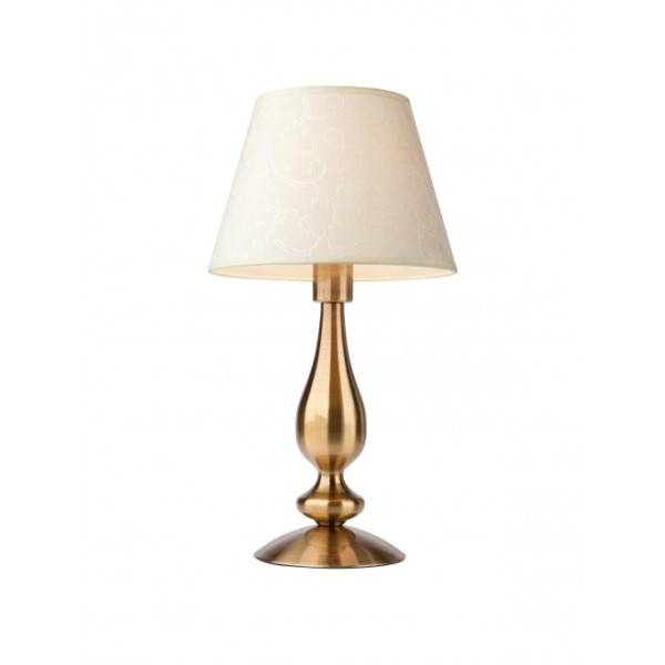 Fabiola Table Lamp Redo Group metal structure and fabric lampshade