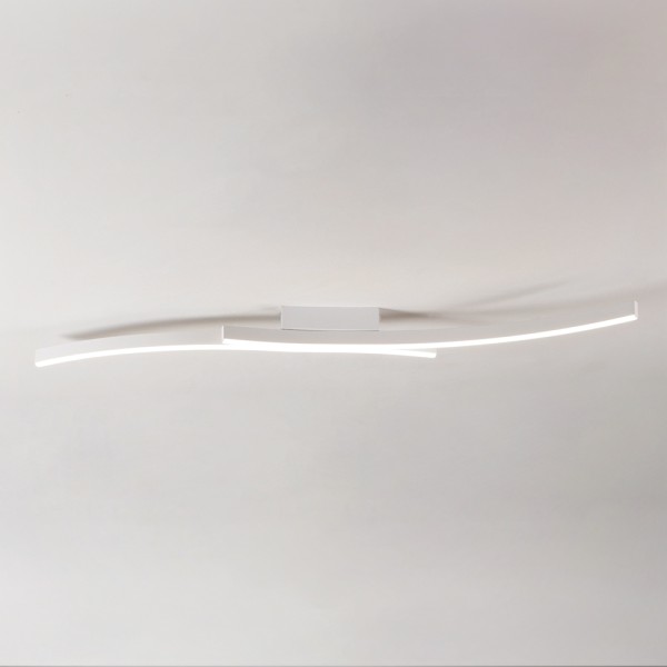 Hyperbola Wall/Ceiling Lamp Vivid aluminum structure