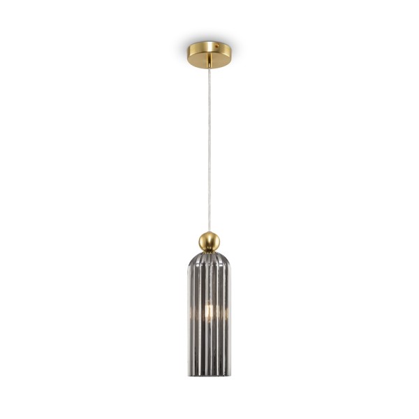 Antic Maytoni pendant lamp in metal and glass diffusers / Vellini