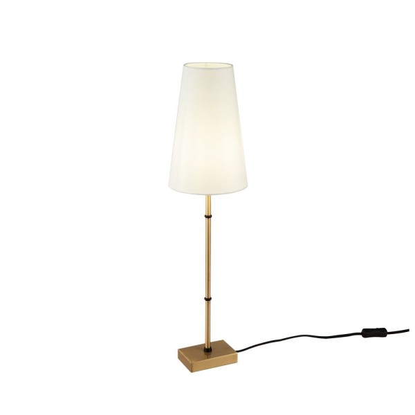 Lampe de table Zaragoza Maytoni avec abat-jour en métal et tissu / Vellini