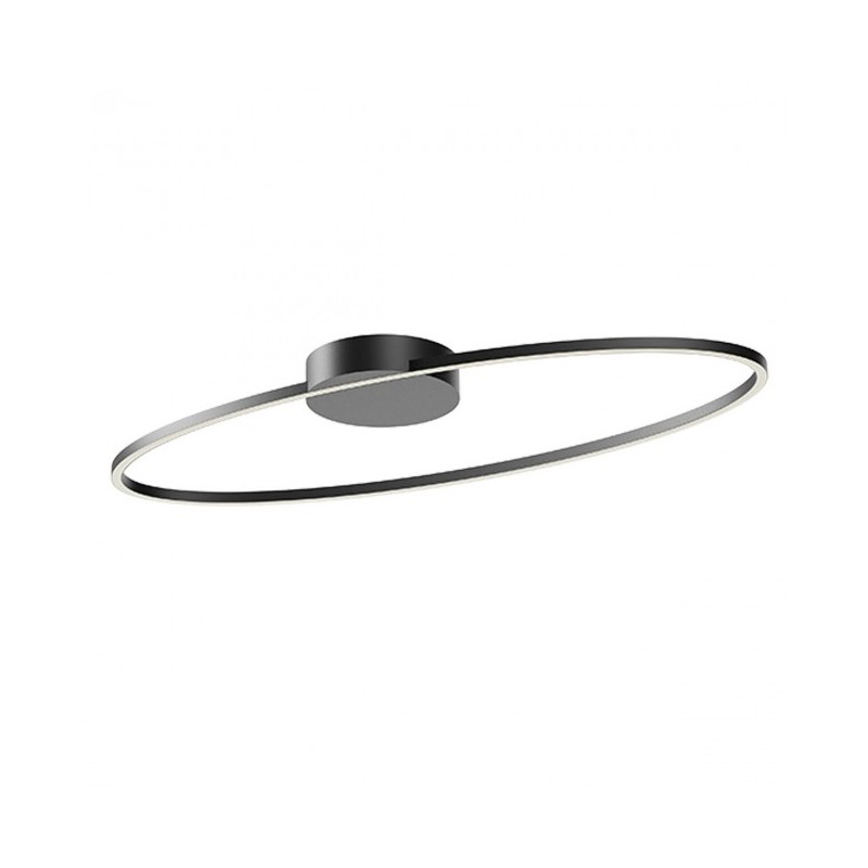 Leo Grande Lampada da Soffitto Ovale Redo Group struttura in alluminio e metallo Leo Grande Lampada da Soffitto Ovale Redo Group struttura in alluminio e metallo