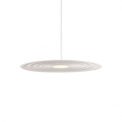Lake Ø 50 cm suspension lamp structure in aluminum and metal Led 13W 3000K