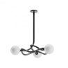 Confusio 3 lights Ø 76 cm Redo Group pendant lamp in metal and glass diffuser