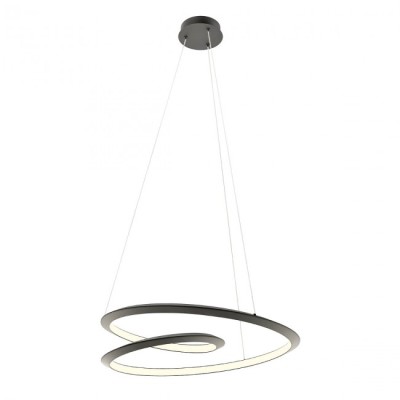 Storm Ø 80 cm suspension lamp structure in metal and aluminum Led 60W 3000/4000/6000K