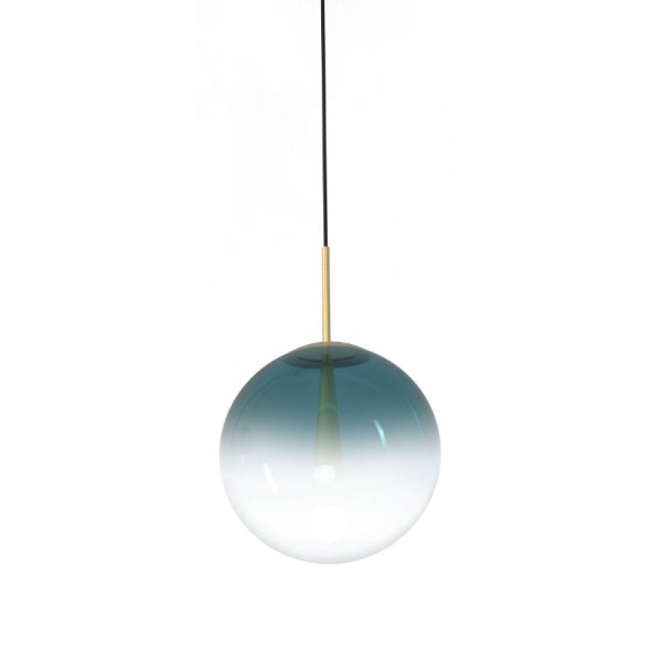 Eva Ø 18 cm Lampada a Sospensione Sikrea struttura in metallo e vetro / Vellini