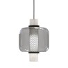 Zhen Ø 25 cm Sikrea Suspension Lamp structure in metal and glass / Vellini
