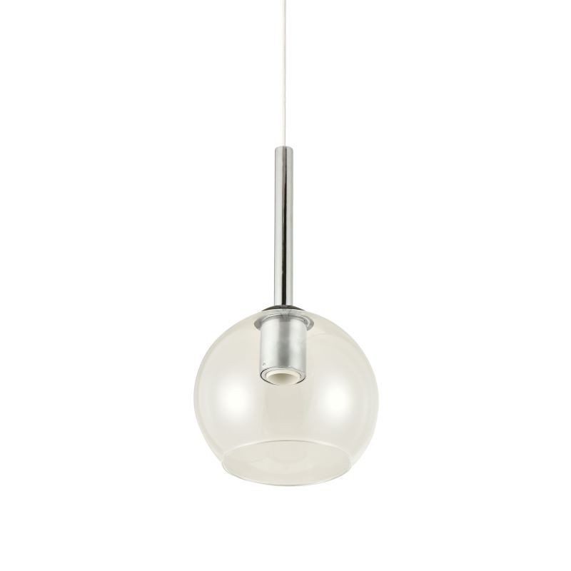 Infinity Ø 20 cm Sikrea Suspension Lamp structure in metal and glass / Vellini