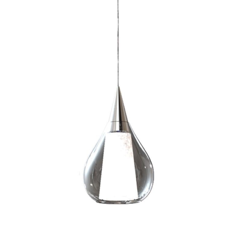 Suspended Ø 20 cm Sikrea Suspension Lamp structure in metal and glass / Vellini