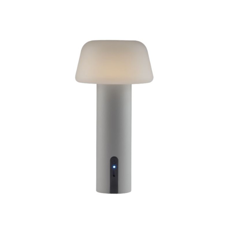 Seal Lampada da tavolo ricaricabile Pan International IP54 struttura in alluminio