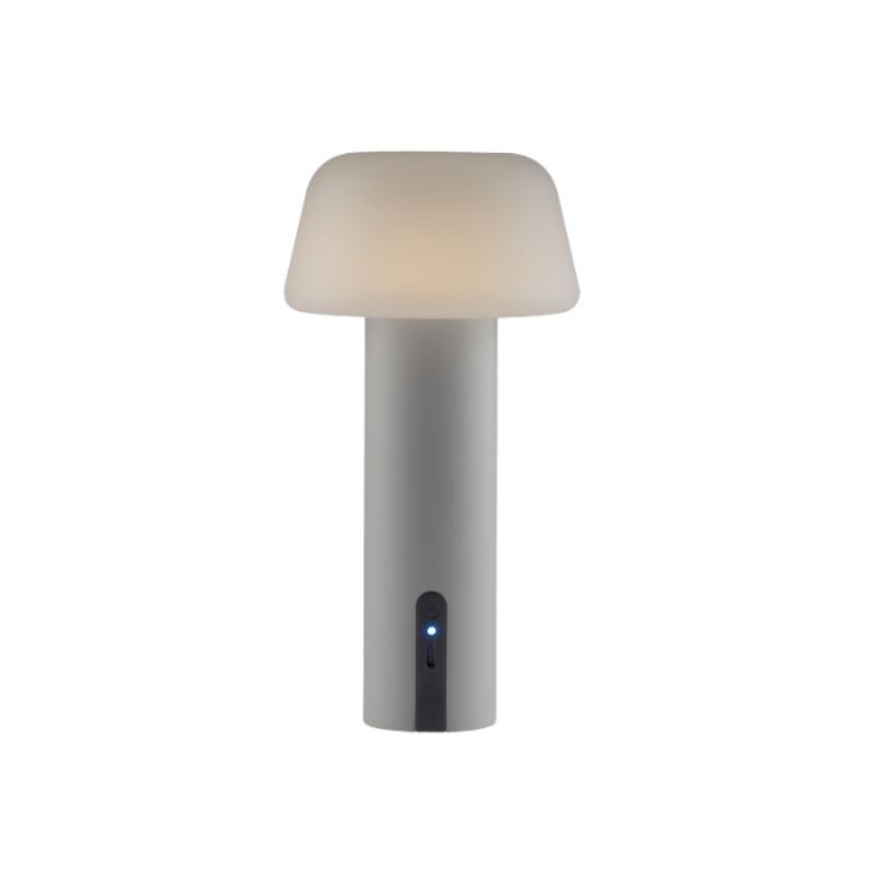 Seal Pan International IP54 rechargeable table lamp with aluminum structure