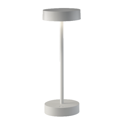 Lampe de table rechargeable Asia avec structure en aluminium LED 2,2W 3000K IP54