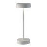 Lampe de table rechargeable Asia Pan International IP54 avec structure en aluminium