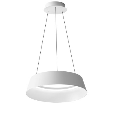 Lampe à suspension Juliette Gea Luce avec cadre en aluminium / Vellini