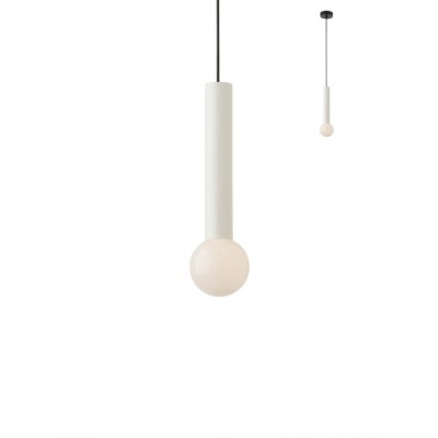 Gossip pendant lamp with metal structure 42W E27