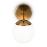 Marble lampada da Parete Maytoni struttura in metallo e sfera in vetro / Vellini