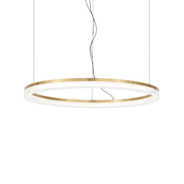 Crown Ø 80 cm Lampada a Sospensione Ideal Lux in metallo con diffusore in acrilico / Vellini