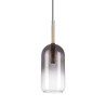 Empire SP1 Cylinder Ideal Lux Pendant Lamp in metal with glass diffuser / Vellini