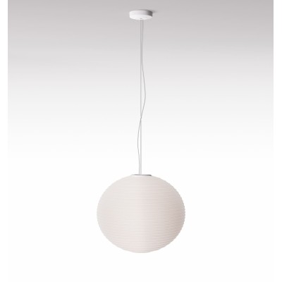 Flow Glass H1 pendant lamp with E27 blown glass diffuser