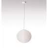 Flow Glass H1 Rotaliana Suspension Lamp with blown glass diffuser / Vellini