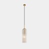 Glam H 38,5 cm Lampada a Sospensione Leds C4 diffusore in vetro soffiato / Vellini