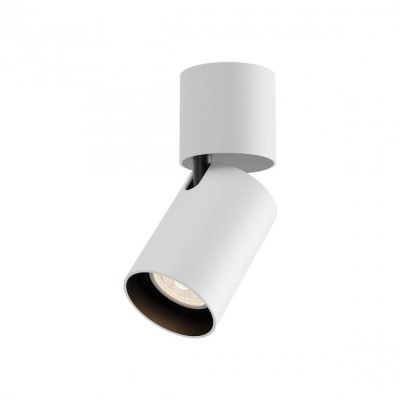 Corinth adjustable spotlight ceiling lamp structure in metal and aluminum 7W GU10