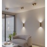 Corinth 2 spotlights Wall/Ceiling Lamp Redo Group in metal and aluminium