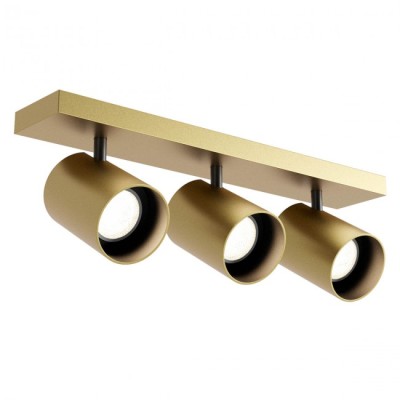 Applique/plafonnier Corinth 3 spots structure en métal et aluminium 7W GU10