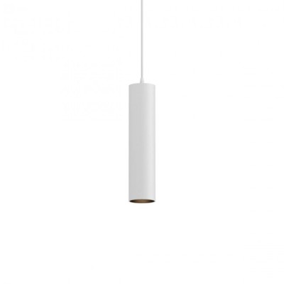 Corinth H 30 cm pendant lamp with metal and aluminum structure 7W GU10