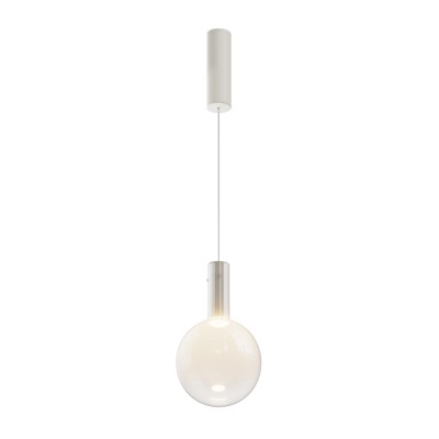 Suspension Nebula Ø 20 cm Maytoni en métal et diffuseur en verre