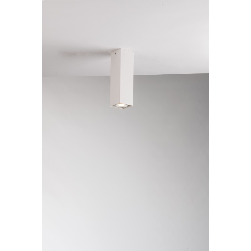 Fluke square PLQ20 Ceiling Lamp Fan Europe metal structure
