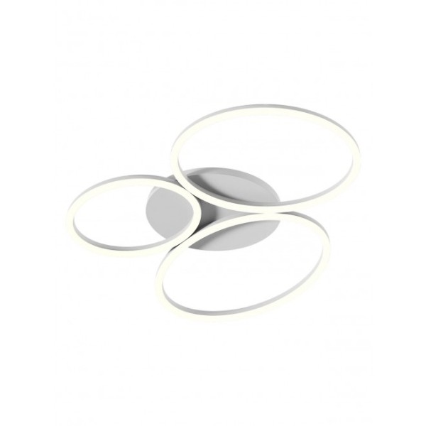 Ritmo L 63 x 46 cm Lampada da Soffitto Redo Group struttura in alluminio