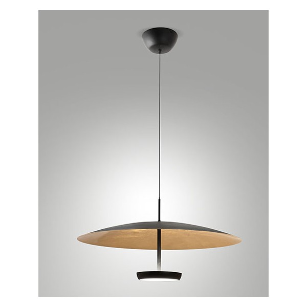 Lampe à suspension Yuko Fabas Luce en métal et méthacrylate