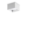 Spike PL1 Square Ceiling Lamp Ideal Lux metal frame / Vellini