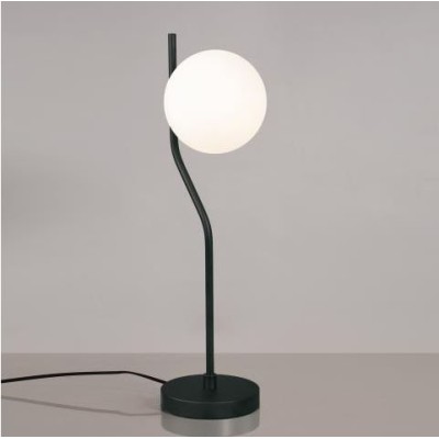 Maui lampada da tavolo struttura in metallo e diffusori in vetro 15W E27